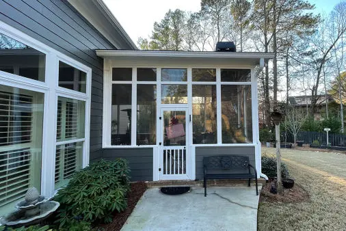 Clear View plexiglass Screen Porch Panels | Atlanta Georgia