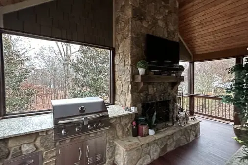 Screen Porch Plexiglass Acrylic Panels | Canton Georgia