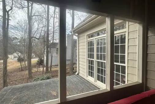 Removable Acrylic Panel For Screened Porch | Dallas Georgia